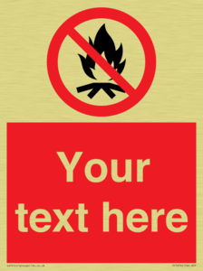 Custom prohibition No campfire